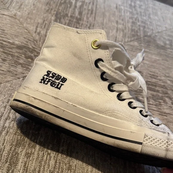 Darc Sport Walk 1 White High-Top Sneakers - Picture 5 of 6